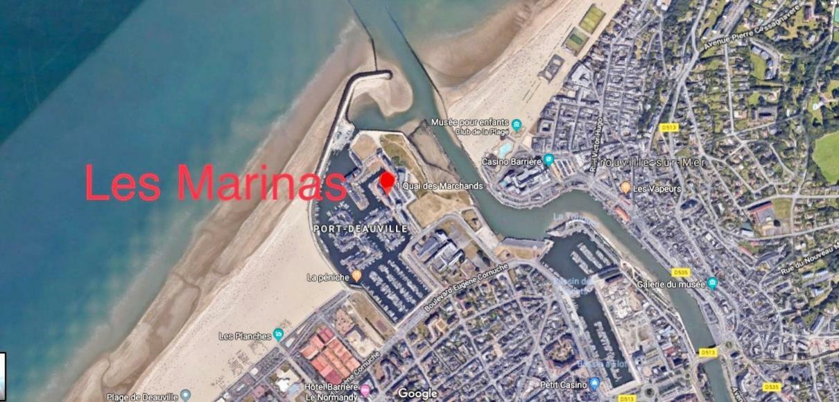 Les Marinas Port Довіль Екстер'єр фото